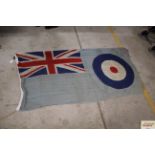 An R.A.F. (WWII era) ensign flag taken by the vend