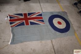 An R.A.F. (WWII era) ensign flag taken by the vend