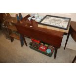 A Victorian mahogany Pembroke table