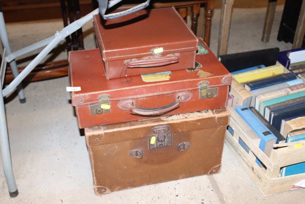 Three various vintage cases