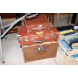 Three various vintage cases