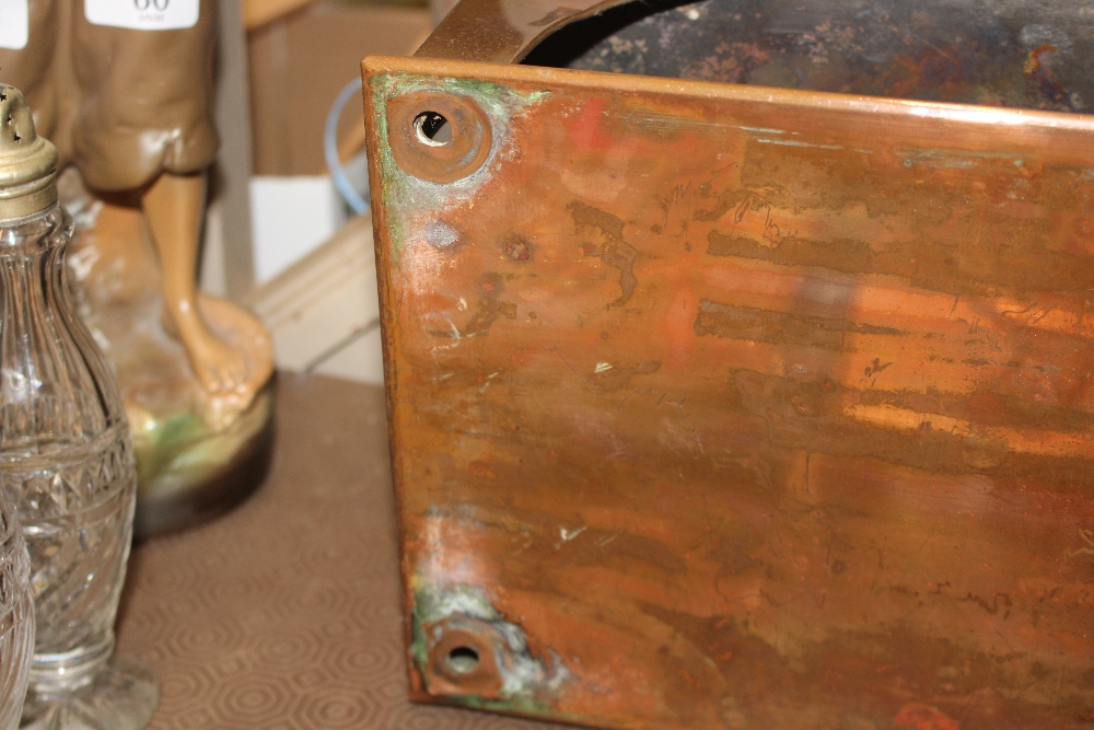 An early 20th Century copper two burner hot plate - Image 8 of 9
