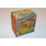 An original boxed "Quacking Duckling"