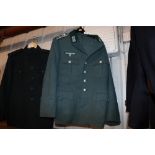 A German WWII type army soldiers service jacket