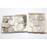 A quantity of pre 1964 Quarter Dollars; pre 1964 H