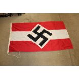 A German WWII 1944 dated Hitler youth type flag
