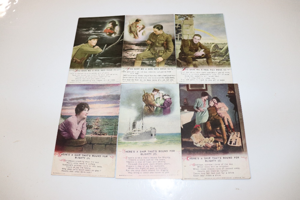 A tin of various postcards - Image 2 of 4