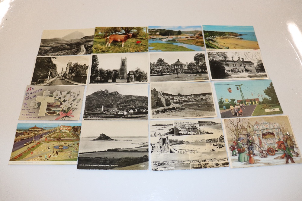 A tin of various postcards - Image 4 of 4