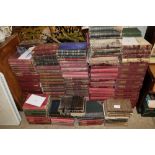 A large collection of Punch books from 1800's to 1