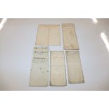 A quantity of Woodbridge related documents, 18th/1