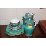 A small quantity of Maling coffeeware