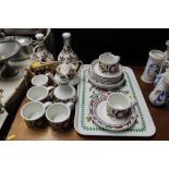 A quantity of Portmeirion; Royal Albert "Old Count
