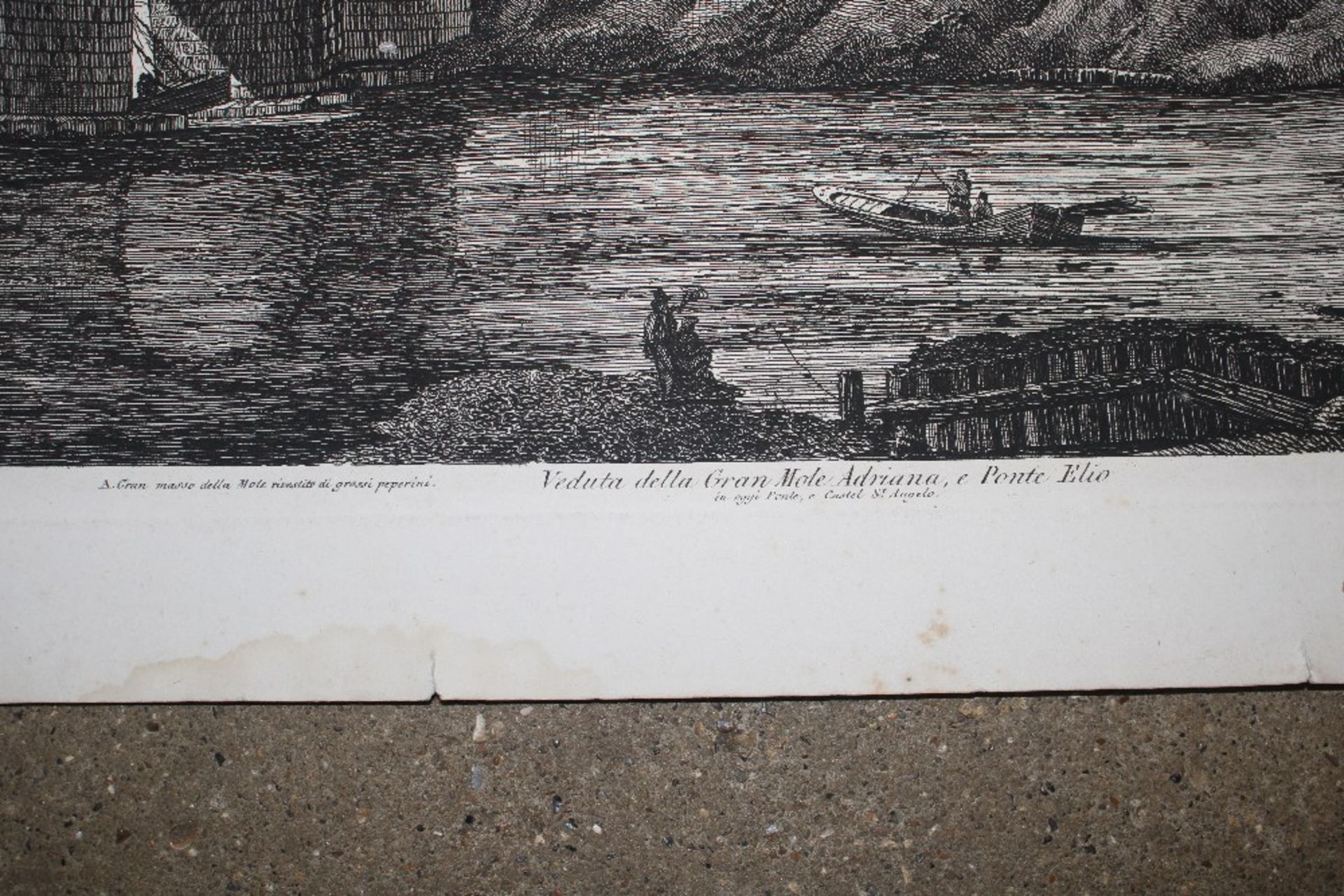 A rolled engraving by Luigi Rossini depicting Vedu - Image 3 of 5