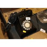 A vintage dial telephone