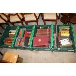 Four crates of miscellaneous books to include Hist