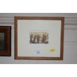 Glynn Thomas, pencil signed limited edition etchin