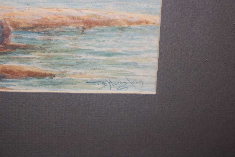 Thomas Bush Hardy, watercolour depicting a fishing - Image 2 of 2