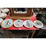 A Royal Doulton collector's and four other collect