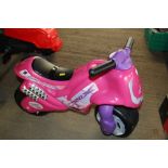 A child's ride along toy