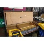 A carpenters tool chest