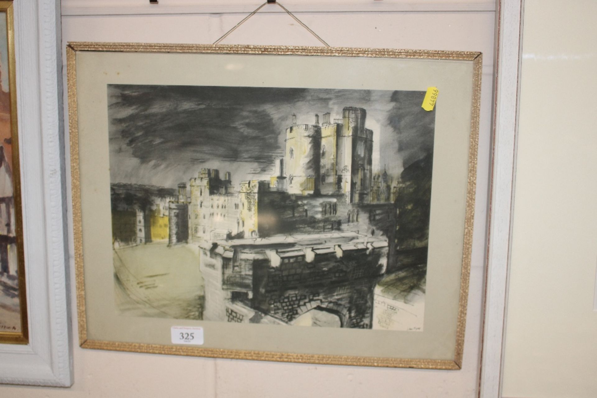 John Piper print, Windsor Castle
