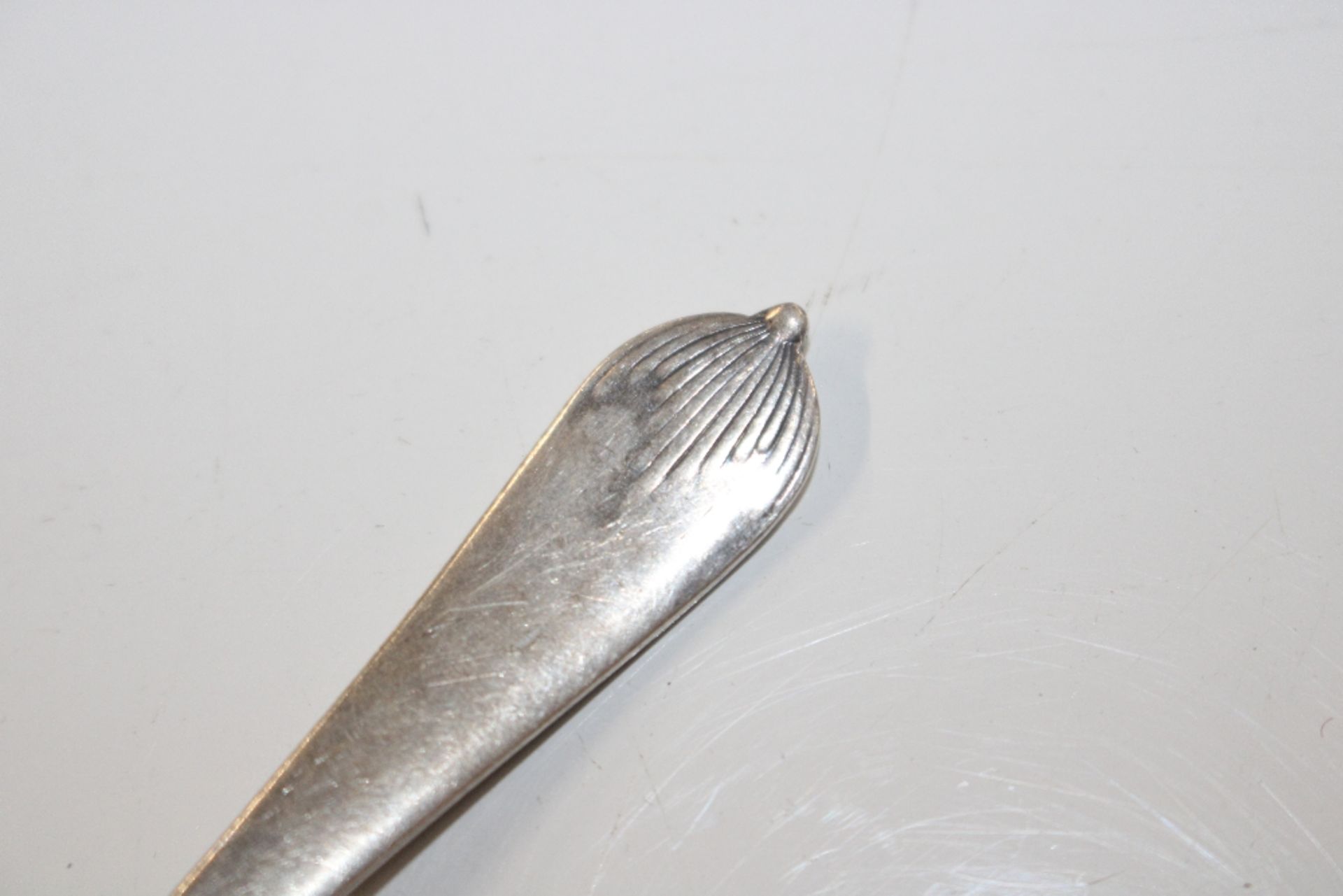 Fourteen silver teaspoons with engraving relating - Image 3 of 7