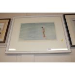 A pencil signed William Russell Flint print, "The