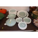 A quantity of Wedgwood "Winter Green" dinnerware