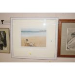 A pencil signed William Russell Flint print, "Gree