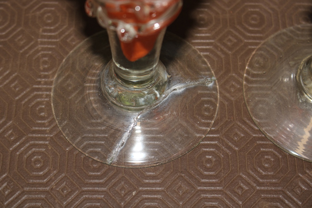 A quantity of glassware to include green glass tan - Image 7 of 10
