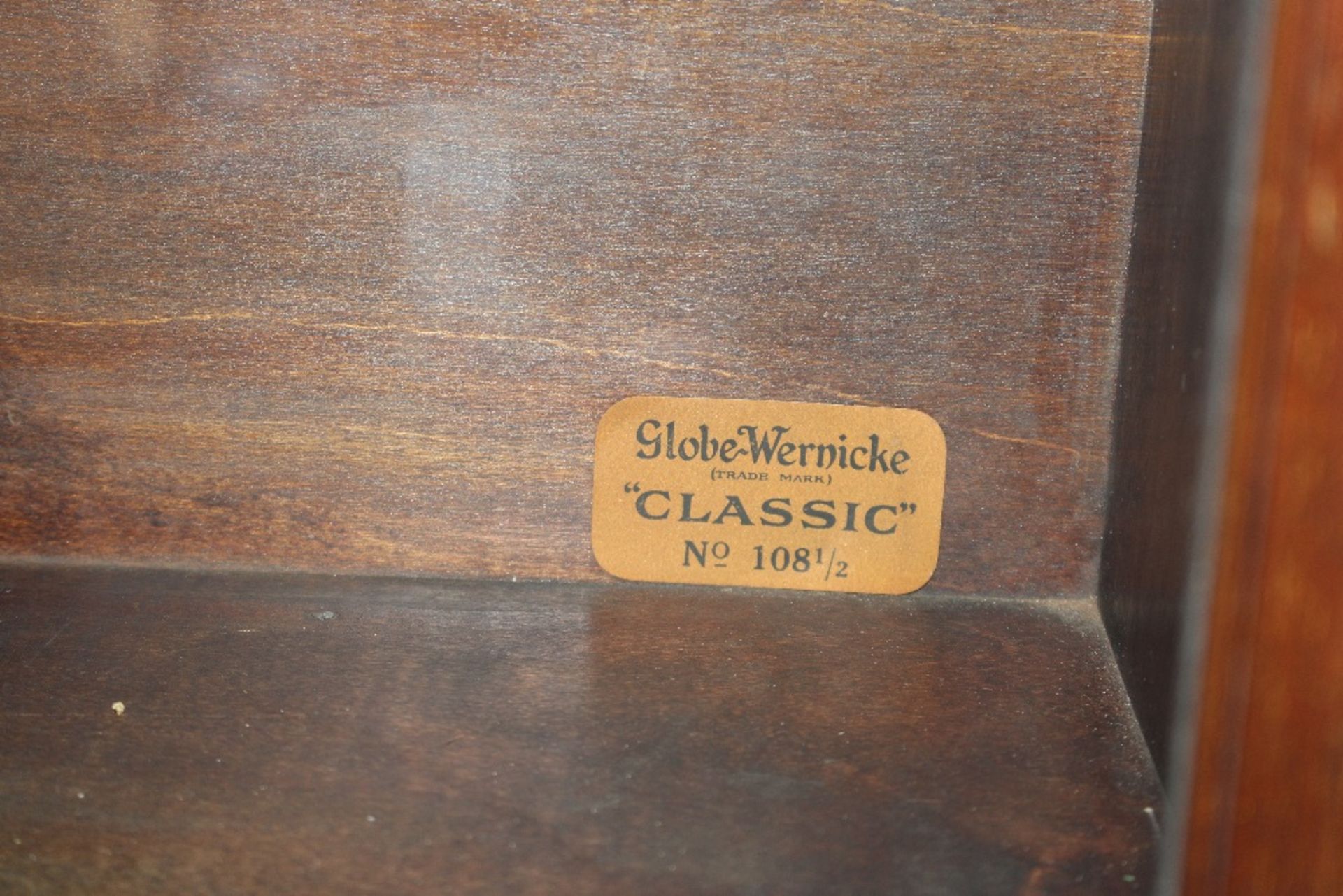 A three section Globe Wernicke bookcase - Image 5 of 5