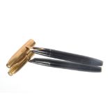 A Sheaffer Snorkel fountain pen with 14ct gold nib