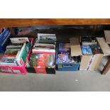 Four boxes of various books