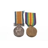 Two Royal Flying Corps. medals to G. Colman with papers