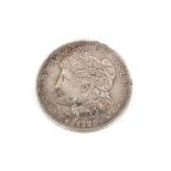 A 1921 United States of America silver $1; two 1960's half dollars; and a large collection of