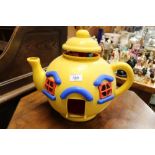 A Bluebird Big Yellow teapot