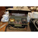 A WWII British Army field telephone set