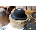 A Dunn & Co of London bowler hat and box