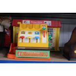 A Fisher Price children's hospital and Fisher Pric