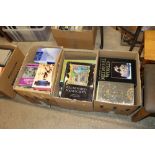 Three boxes of miscellaneous reference and other b