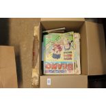 A quantity of Beano annuals circa 1997 and three volumes of London illustrated news