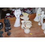 Five items of Belleek porcelain