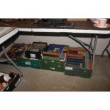 Six boxes of miscellaneous antiquarian and modern