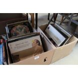 Three boxes of mostly classical records