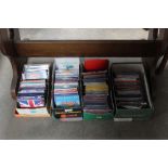 Four boxes of CDs