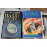 Two books, Harry Potter and the Half Blood Prince