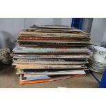 A quantity of various records