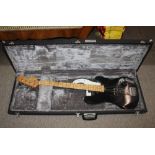 A Hondo 2 bass guitar AF in hard case