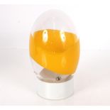 Bjorn Ronnquist, glass egg sculpture, 20cm high