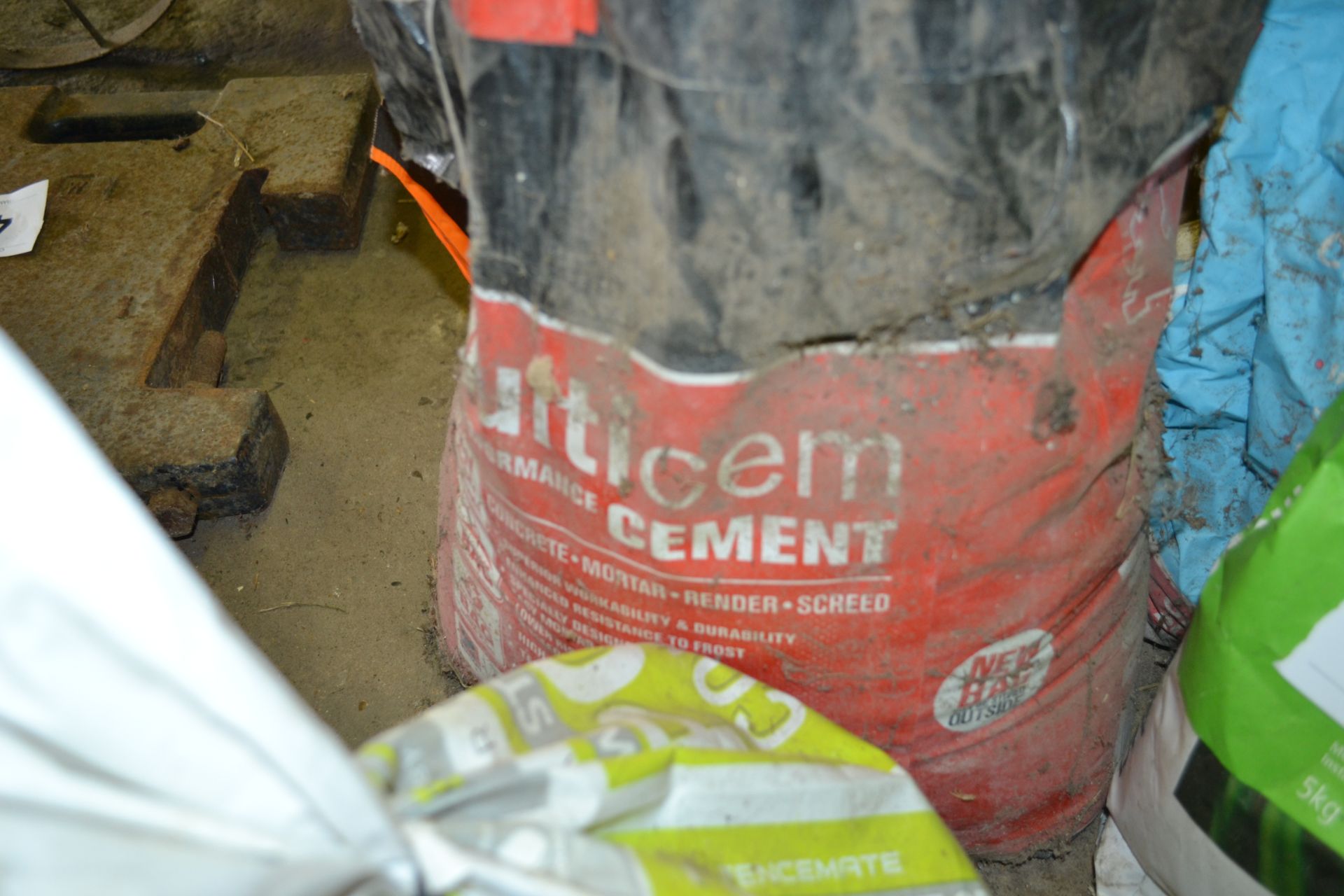 Various grass seed, cement etc. V - Image 3 of 3